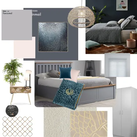 Guest room 1_2 Interior Design Mood Board by sarahmarkwell@icloud.com on Style Sourcebook