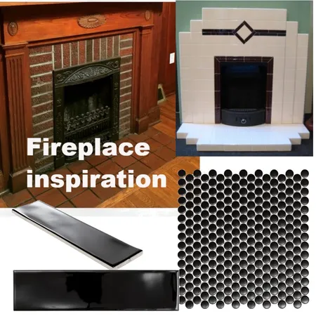 Fireplace inspiration Interior Design Mood Board by blue_wren on Style Sourcebook