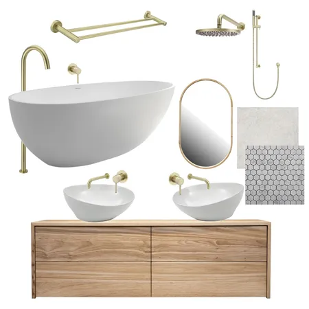 Bathroom 1 Interior Design Mood Board by tiannamareece on Style Sourcebook