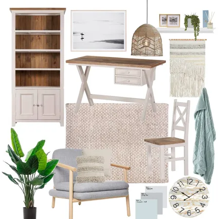 My Coastal Retreat (Study) Interior Design Mood Board by Coral & Heart Interiors on Style Sourcebook
