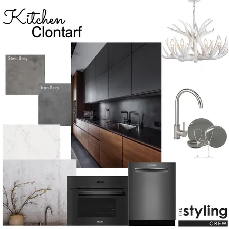 Clontarf - Kitchen Interior Design Mood Board by The Styling Crew