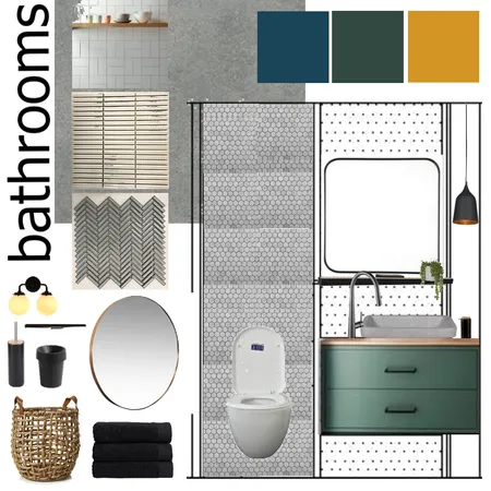bathroom-dorherman Interior Design Mood Board by hagitwest on Style Sourcebook