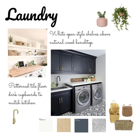 Laundry Interior Design Mood Board by Kristinzinga on Style Sourcebook
