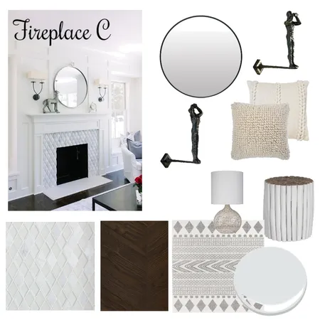 Fireplace C Interior Design Mood Board by HeidiMM on Style Sourcebook