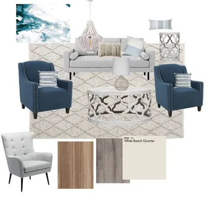 Hamptons style Interior Design Mood Board by tee-tee on Style Sourcebook