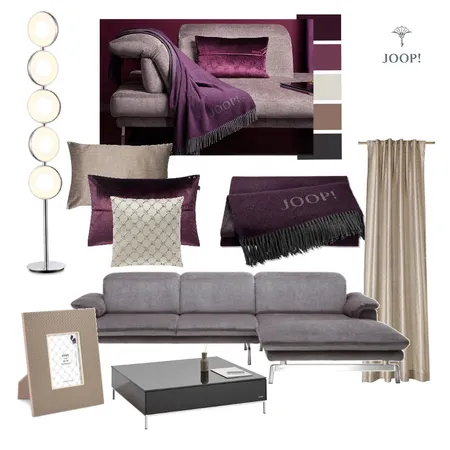 Joop Bordeaux 1 Interior Design Mood Board by Weiss on Style Sourcebook