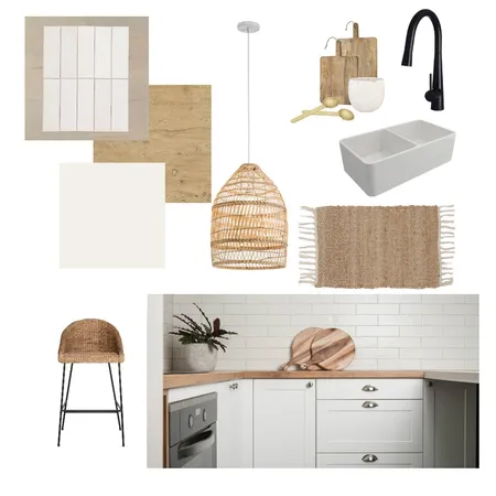 Scandi Kitchen Interior Design Mood Board by Styledbymel on Style Sourcebook