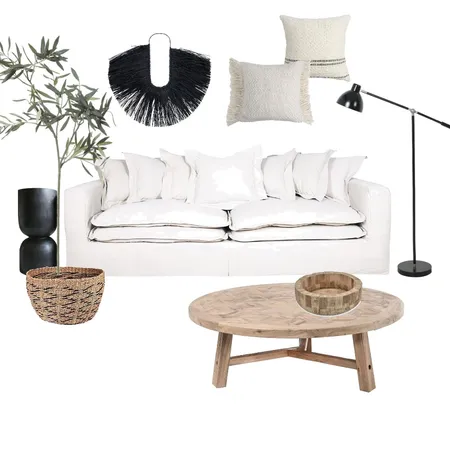 bohemian loungeroom Interior Design Mood Board by Styledbymel on Style Sourcebook