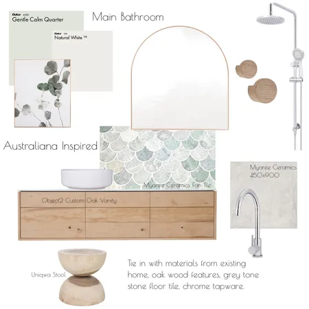 Main Bathroom Interior Design Mood Board by k-eszter on Style Sourcebook