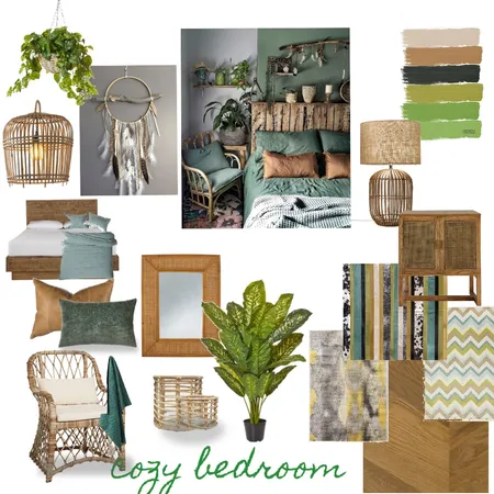 Cozy bedroom Interior Design Mood Board by Laczi Emôke on Style Sourcebook