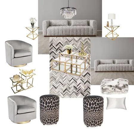mix hollywood glam style Interior Design Mood Board by Arlinda Mile on Style Sourcebook