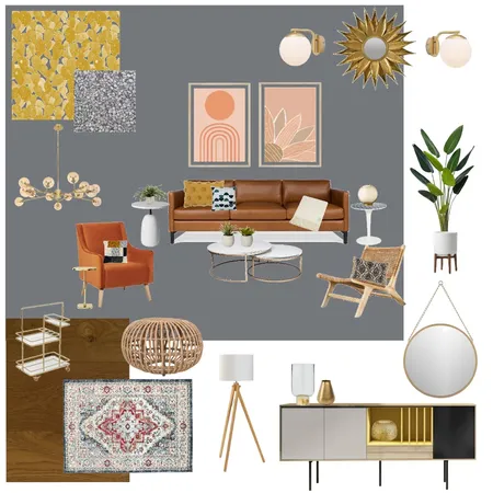 My Mid-Century VIBE Interior Design Mood Board by shawnmsawyer on Style Sourcebook