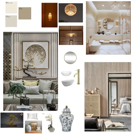 Japanese Inspired Moodboard Interior Design Mood Board by Ingrid K Moffat on Style Sourcebook