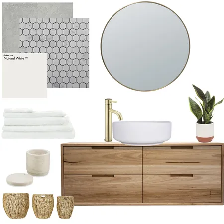 Guest Bathroom Interior Design Mood Board by shayleehayes on Style Sourcebook