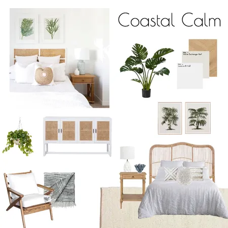 Coastal Calm Bedroom Interior Design Mood Board by Olive House Designs on Style Sourcebook