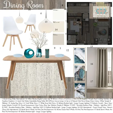 Dining Room Interior Design Mood Board by Ar. Abigael Margallo on Style Sourcebook