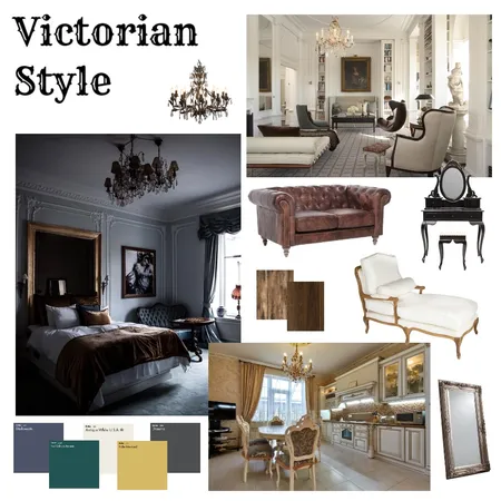 Victorian Interior Design Mood Board by rachweaver21 on Style Sourcebook