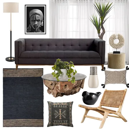 Lounge / Family Room Interior Design Mood Board by Cinnamon Space Designs on Style Sourcebook