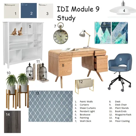 IDI Module 9 Study Interior Design Mood Board by Santjie on Style Sourcebook