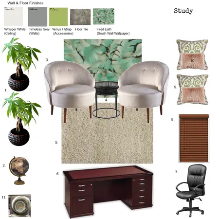 Study Interior Design Mood Board by momomo on Style Sourcebook