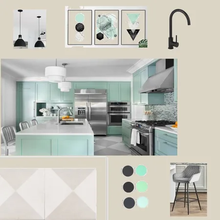 mood board kitchen Interior Design Mood Board by becfarr on Style Sourcebook