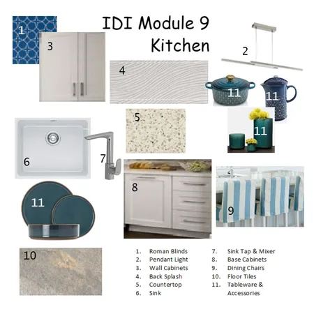 IDI Assignment 9 Kitchen Interior Design Mood Board by Santjie on Style Sourcebook