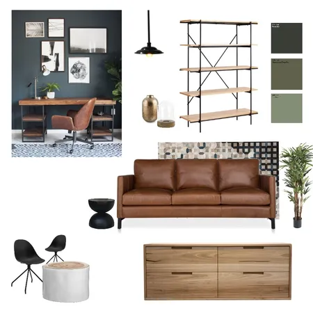 Home Office - Assignment 3 Interior Design Mood Board by DD on Style Sourcebook