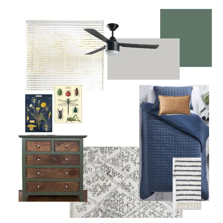 William's Bedroom Interior Design Mood Board by Tayte Ashley on Style Sourcebook