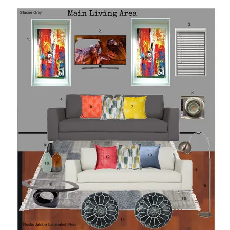 New Main Living Interior Design Mood Board by momomo on Style Sourcebook
