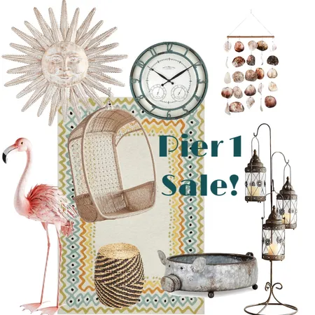 Pier 1 Sale! Interior Design Mood Board by Twist My Armoire on Style Sourcebook