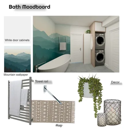 Phillipe BATH Interior Design Mood Board by estudiolacerra on Style Sourcebook