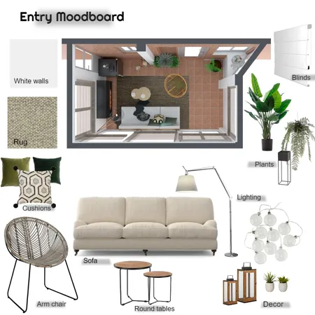 Phillipe entry Interior Design Mood Board by estudiolacerra on Style Sourcebook