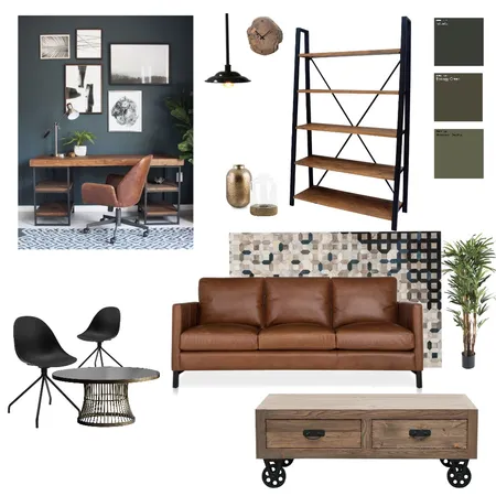Home Office - Assignment 3 - v5 Interior Design Mood Board by DD on Style Sourcebook