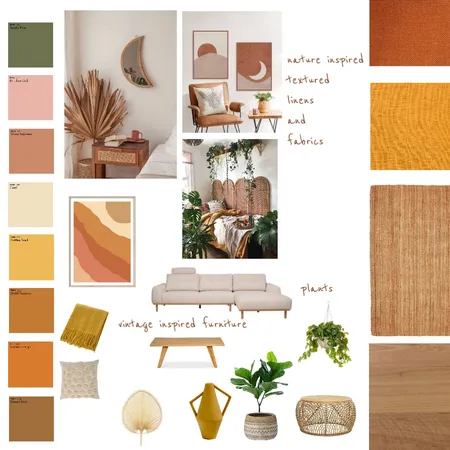 Bohemian Interior Design Mood Board by Kenyaweaver on Style Sourcebook
