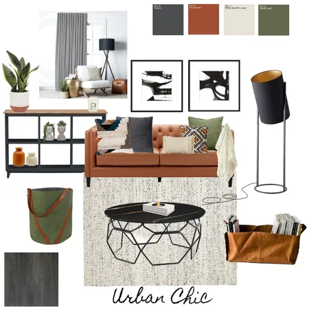 Urban Chic Interior Design Mood Board by Elena Vignoli on Style Sourcebook