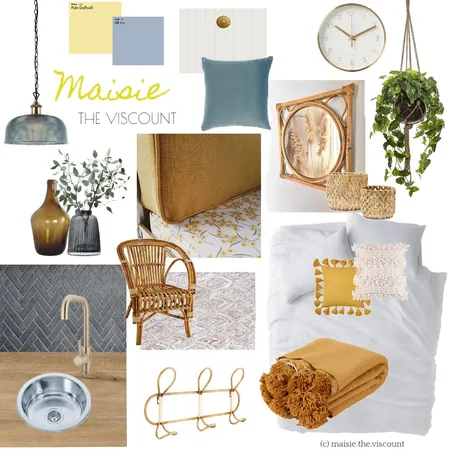 Maisie the Caravan Interior Design Mood Board by i_spy_blue on Style Sourcebook