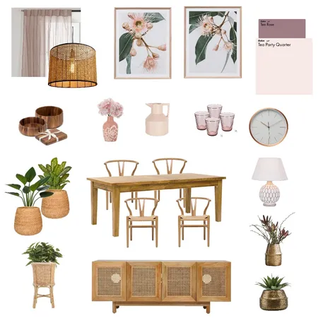 Peachy Interior Design Mood Board by Keira on Style Sourcebook