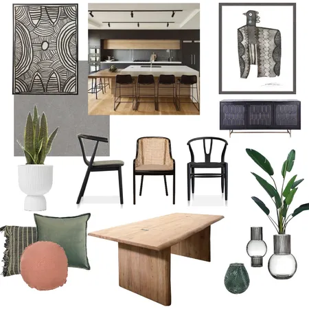 Dinning One Interior Design Mood Board by Amwa on Style Sourcebook