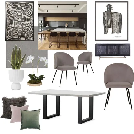Dinning Two Interior Design Mood Board by Amwa on Style Sourcebook