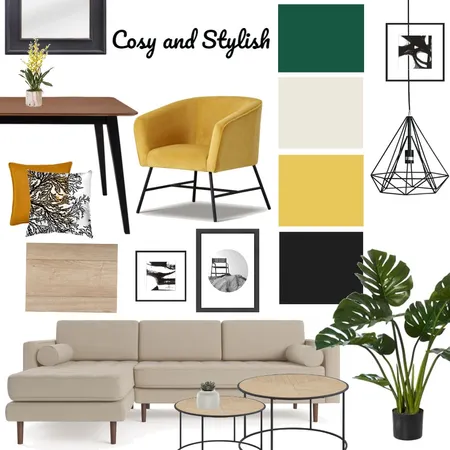 Cozy and Stylish Interior Design Mood Board by silvia_k_ on Style Sourcebook