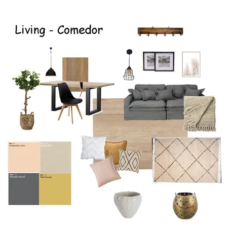 Living - Comedor Interior Design Mood Board by Chez Lulú Deco on Style Sourcebook