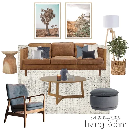 Australian Style Living Room Interior Design Mood Board by MEGHAN ELIZABETH on Style Sourcebook