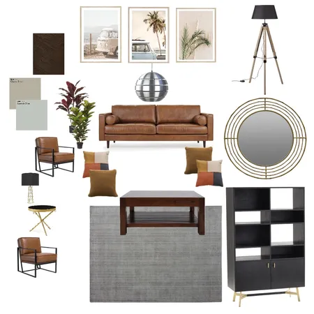 Contemporary Industrial Style Interior Design Mood Board by SmartBuild By Joseph on Style Sourcebook