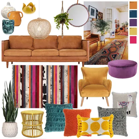 Bohemian Moodboard Interior Design Mood Board by emmag on Style Sourcebook