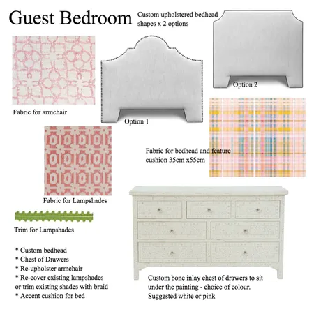 Guest Bedroom - Katrina Interior Design Mood Board by ROSESTTRADINGCO on Style Sourcebook