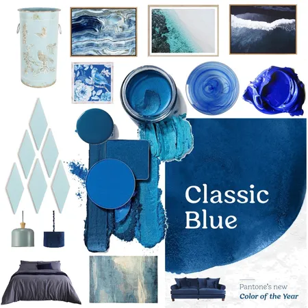 blue patone Interior Design Mood Board by Plants By Bela on Style Sourcebook