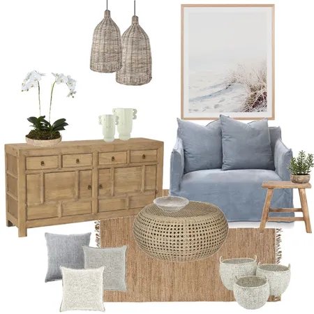 coastal Interior Design Mood Board by In-House Style on Style Sourcebook