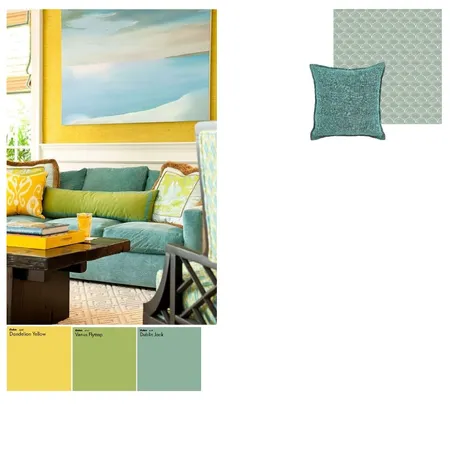 Analogous Interior Design Mood Board by georgia_allen on Style Sourcebook