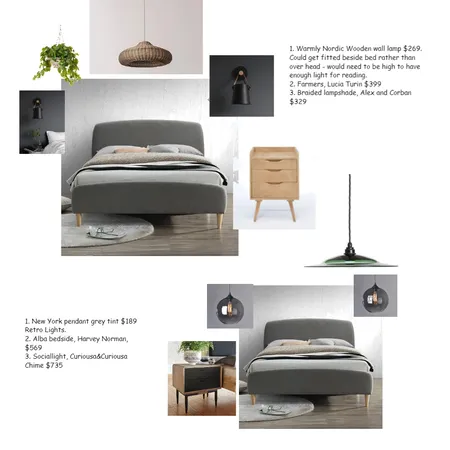 Tom & Kimbers Bedroom Interior Design Mood Board by AndreaMoore on Style Sourcebook