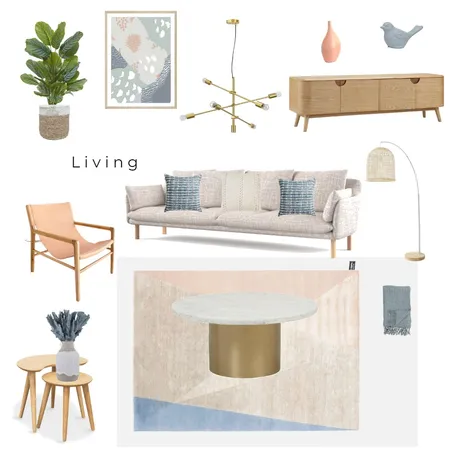 Living Interior Design Mood Board by Olivia Renée Designs on Style Sourcebook